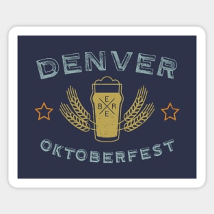 Denver Colorado Oktoberfest Celebration Sticker